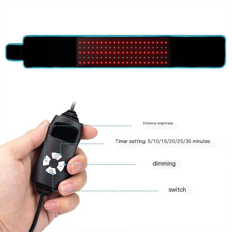 Red Light Therapy Heating Belt – Soothing Relief for Stomach, Back & Cramps