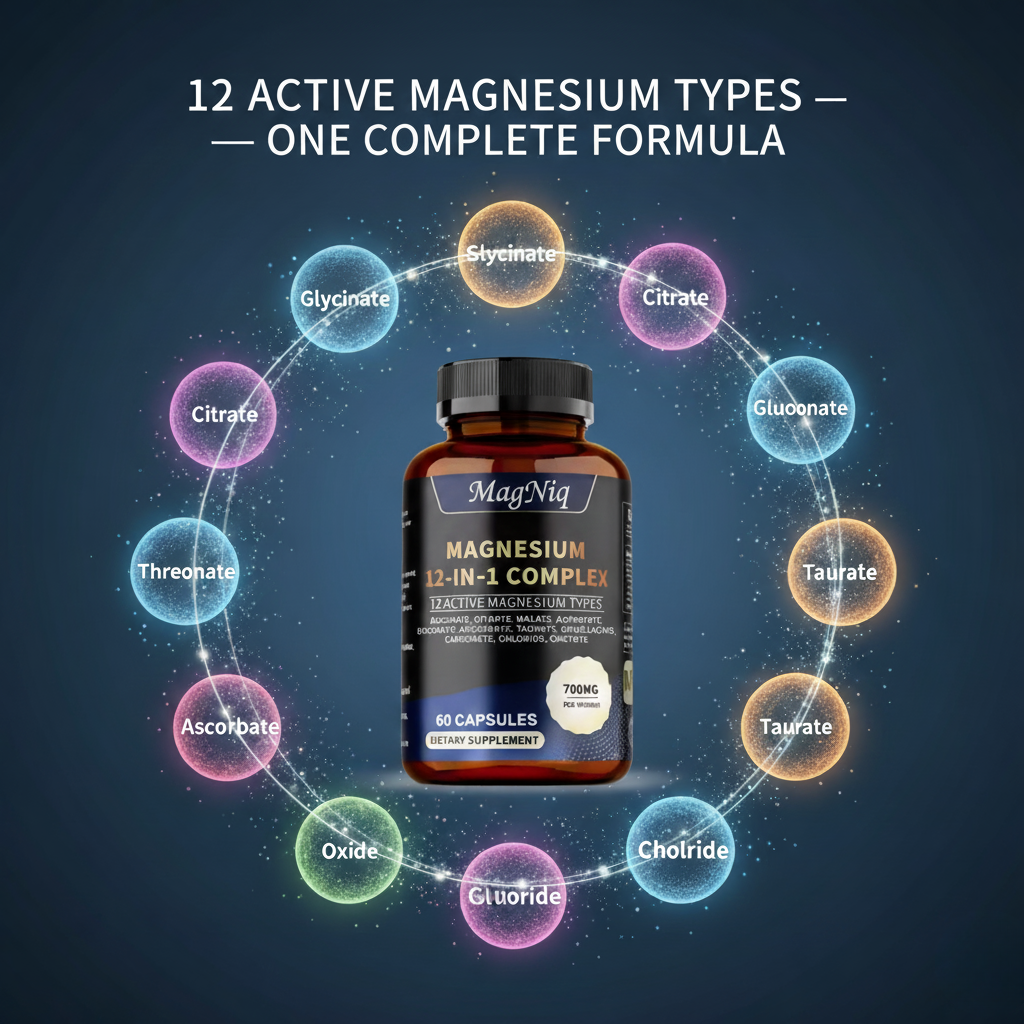 MagNiq - 12-in-1 Magnesium Complex 700mg