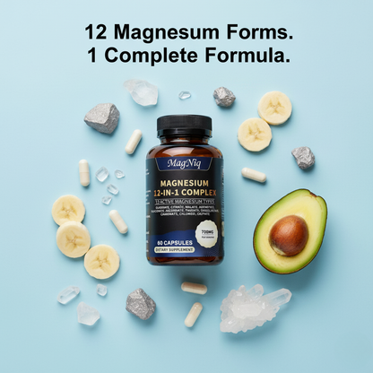 MagNiq - 12-in-1 Magnesium Complex 700mg